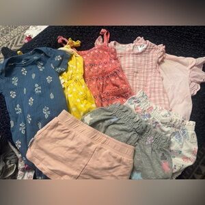 Baby Girl 3–6M Clothing Bundle | Baby GAP & Gerber | 8 Pieces